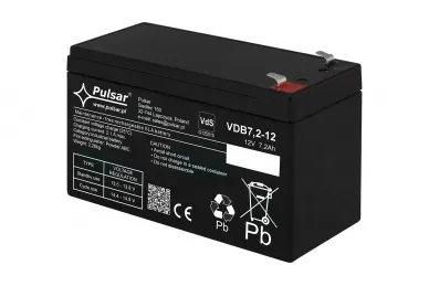 Pulsar VDB7,2-12 7,2Ah/12V VDB battery