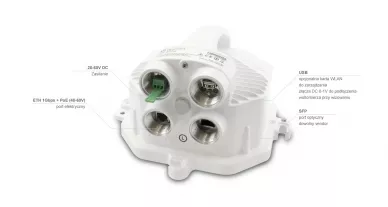 RAy2-24 24GHz 360Mbps Funkgerät mit 68cm Antennen