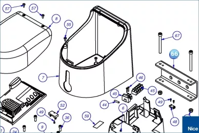 Rear flange (PMD1903R02.4610)
