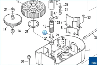 Release pin POP (PMD0731.4610)