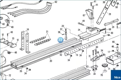 Release pin SPIDER/SPIDO (PMD0153A.4610)