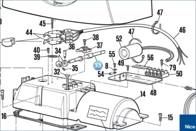 Release shaft HYPPO (PMD0216A.4610)