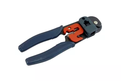 RJ45 Crimpzange mit Verriegelung