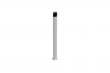 Roger Technology CRA100 Colonne pour cellule photoélectrique G90, hauteur 100cm