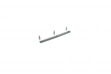 Roger Technology CROSSF10 Metal toothed rack, galvanized 1m