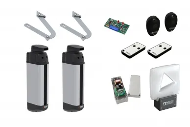 Roger Technology SLED Kit HIGH SPEED pour portail à deux battants