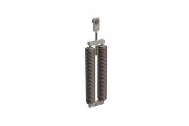 Roger Technology SP/85/AS/02 Set of two gray springs with a diameter of 85 mm