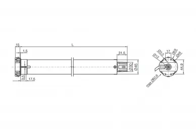 Rollladenmotor ERA MAT MA 5012