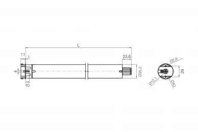 Rollladenmotor ERA S 1011