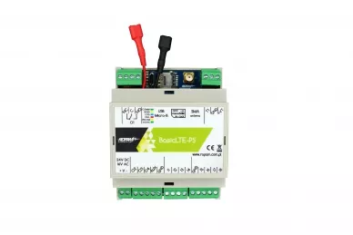 Ropam BasicLTE LTE notification and control module with power supply and DIN housing
