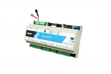 Ropam Neo-IP-PS-D9M IP alarm control panel with power supply in DIN housing