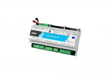 Ropam NeoGSM-IP-PS-D9M Panneau de contrôle avec communication GSM/IP et alimentation tampon