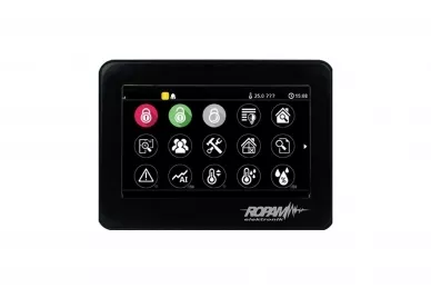 Ropam TPR-4BS-P Ecran tactile en saillie 4.3", noir