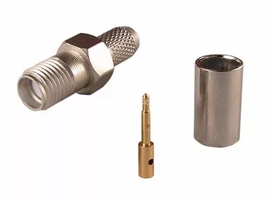 RP-SMA douille à sertir (H-RF5, CNT240)
