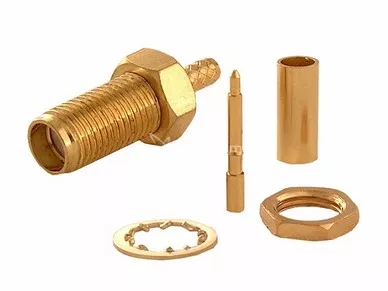 RP-SMA female crimp (RG316)