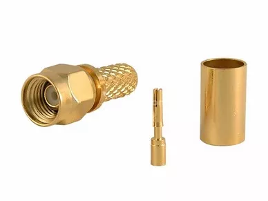 RP-SMA male crimp (H155)