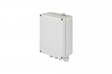 S64H 6-port switch with power supply in hermetic enclosure