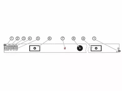 SATEL ACTIVA-8 Active infrared barrier with 8 beams