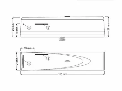 SATEL AMD-100 Wireless magnetic contact