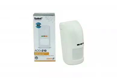 Satel AOD-210 Détecteur de mouvement extérieur, ABAX/ABAX 2, Jour/Nuit PIR+MW