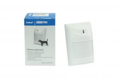 Satel AQUA Pet Rilevatore PIR digitale, a prova di animale domestico fino a 15 kg