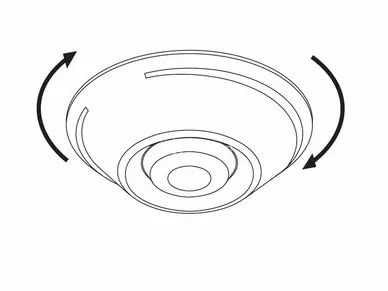 Satel AQUA Ring Digitaler PIR-Melder für die Deckenmontage