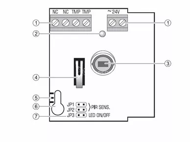 SATEL AQUA S Digital PIR motion detector with 24 V supply