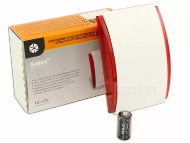 Satel ASP-205R ABAX-Innensirene (rot)