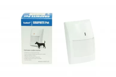 Satel GRAPHITE Pet Rilevatore PIR digitale, a prova di animale domestico fino a 15 kg
