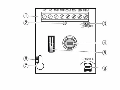 Satel GRAPHITE Pet Rilevatore PIR digitale, a prova di animale domestico fino a 15 kg