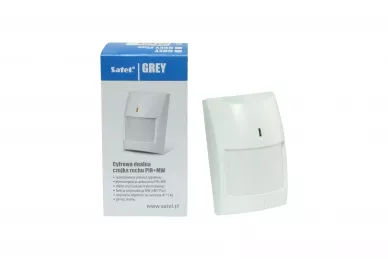 Satel GREY Miniatur-Doppeltechnologie-PIR+MW-Bewegungsmelder
