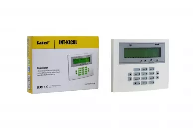 Satel INT-KLCDL-GR LCD-Tastatur