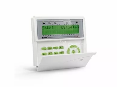 SATEL INT-KLCDR-GR LCD keypad for INTEGRA control panels