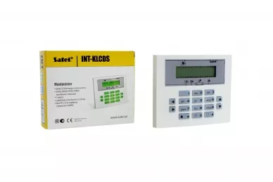 Satel INT-KLCDS-GR Clavier LCD