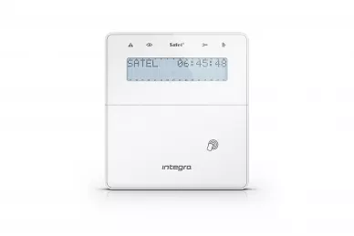 Satel INT-KLFR-W Clavier de système d'alarme INTEGRA, blanc