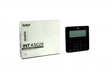 Satel INT-KSG2R-B Tastenfeld mit berührungsempfindlicher Tastatur (schwarz)