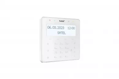Satel INT-KSG2R-W Tastenfeld mit berührungsempfindlicher Tastatur (weiß)