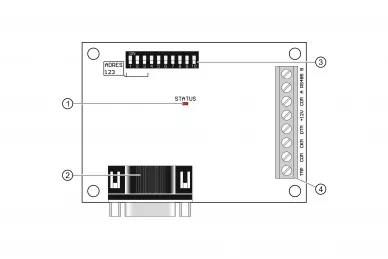 Satel INT-RS Plus RS-232-Schnittstelle zur Systemintegration