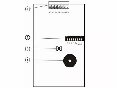 Satel INT-S-BL Clavier de zone