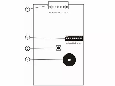 SATEL INT-SZ-GR Code locks