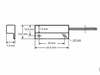 SATEL K-1 BR Magnetic detectors