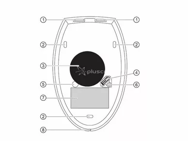 Satel SD-3001 R Dispositivo di segnalazione ottica/acustica esterno