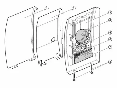Satel SP-4004 R Sounder - dispositif de signalisation optique conforme à la norme EN50131 Grade 2