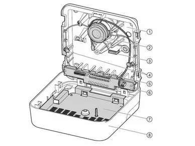 Satel SP-6500 R Sounder - dispositif de signalisation optique conforme à la norme EN50131 Grade 2