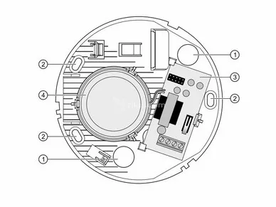 SATEL SPW-100 Indoor siren with acoustical signaling