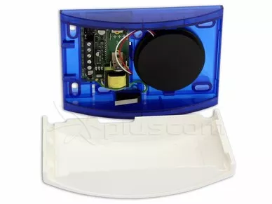 Satel SPW-250BL sirène intérieure avec alimentation de secours (bleue)