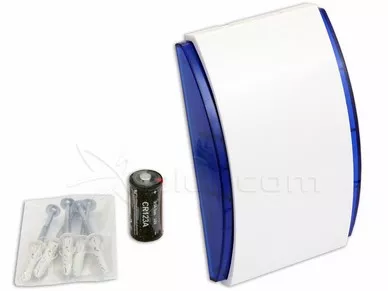 Satel SPW-250BL sirène intérieure avec alimentation de secours (bleue)