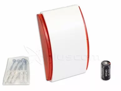 Satel SPW-250R Sonde interne avec alimentation de secours (rouge)