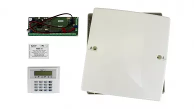 Satel VERSA 15 LCD ensemble : panneau de commande, clavier LCD, boîtier