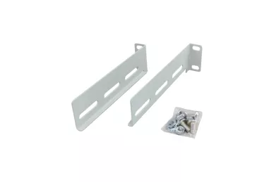Scaffale 19'' 1U 300mm con fori grigi